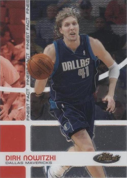 2005-06 Topps Finest - Dirk Nowitzki #FF24