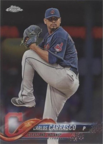 2018 Topps Chrome - Carlos Carrasco #173