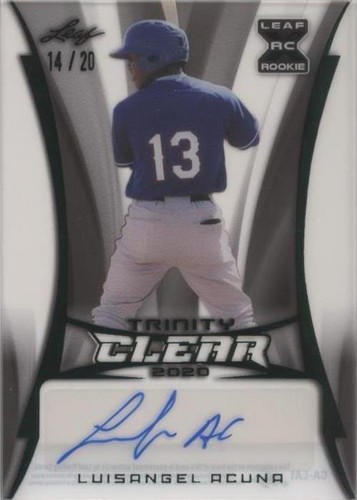 Luisangel Acuna Trading Cards