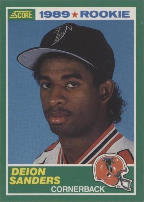 Score Deion Sanders #246 1989
