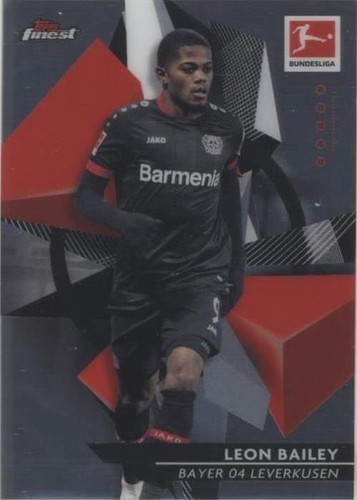 2020-21 Topps Finest Bundesliga Leon Bailey #65