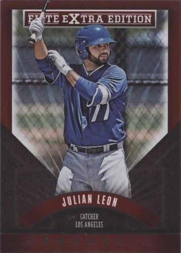 2015 Panini Elite Extra Edition - Julian Leon #149