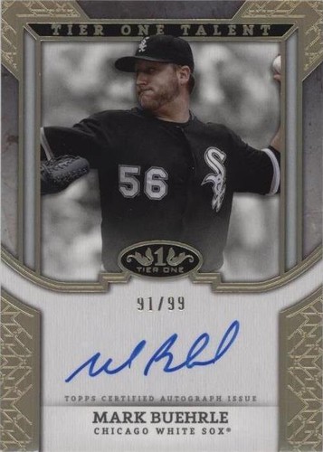 2024 Topps Tier One - Mark Buehrle #T1TA-MB