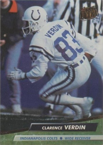 1992 Fleer Ultra Clarence Verdin #166