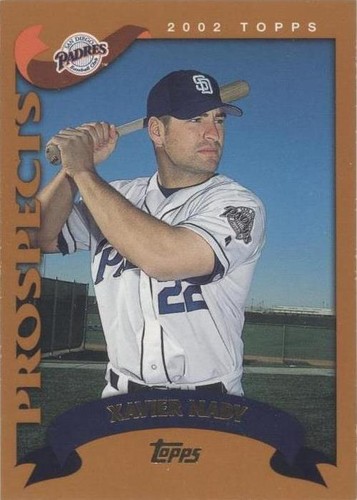 2002 Topps Traded - Xavier Nady #T184