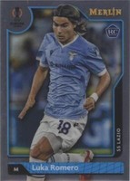 2021-22 Topps Merlin Collection Chrome UCL Luka Romero #32