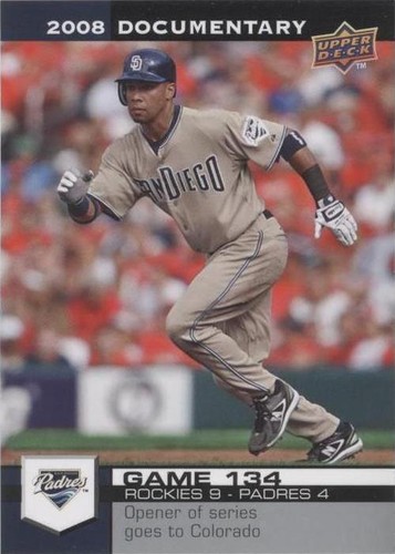 2008 Upper Deck Documentary - Jody Gerut #4057