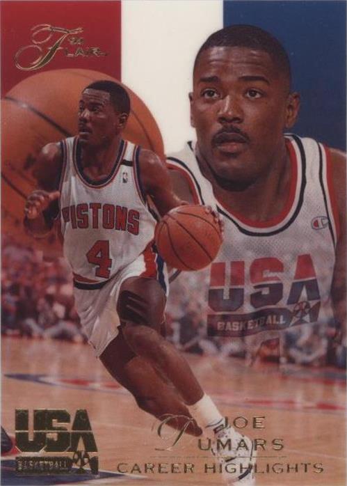 1994 Flair США баскетбол - Joe Dumars #18