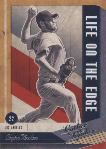 2019 Panini Leather & Lumber - Clayton Kershaw #LOE-3
