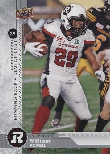 2018 Upper Deck CFL William Powell #176