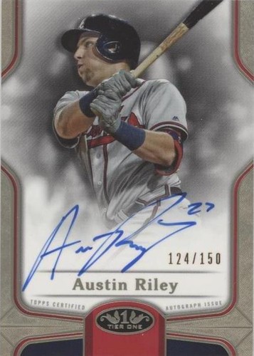2020 Topps Tier One - Austin Riley #BOA-ARI