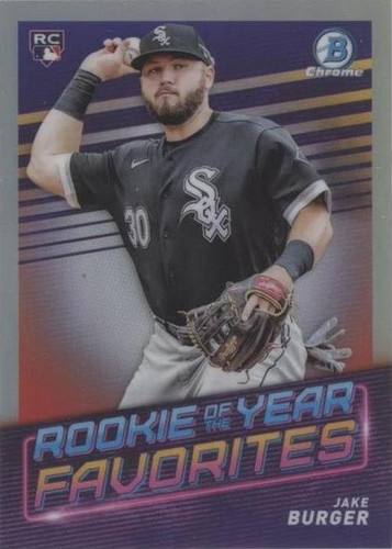 2022 Bowman - Jake Burger #ROYF-6