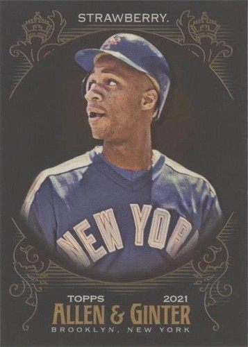 2021 Topps Allen & Ginter's X - Darryl Strawberry #335