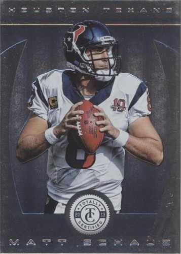 2013 Panini Totally Certified Matt Schaub #21