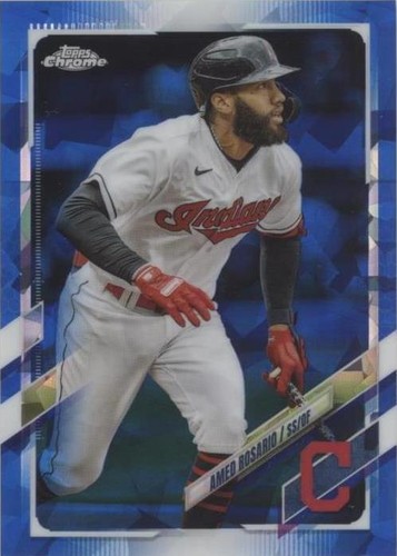2021 Topps Chrome Update Series Sapphire Edition - Amed Rosario #US8