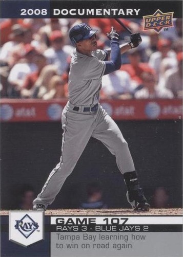 2008 Upper Deck Documentary - B.J. Upton #3259