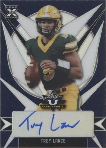 2021 Leaf Valiant Trey Lance #BA-TL2