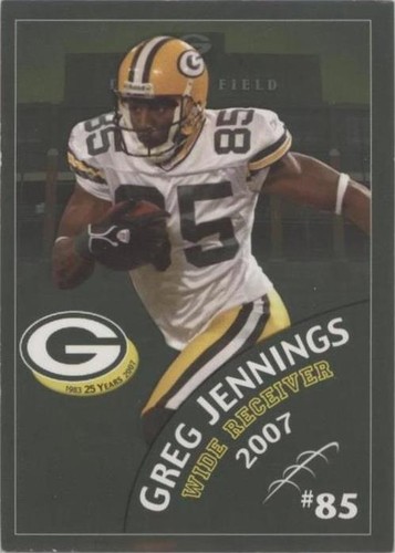 2007 Green Bay Packers Police Greg Jennings #6