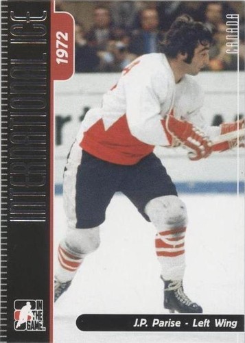 2006-07 In the Game-Used International Ice Signature Series - J.P. Parise #107