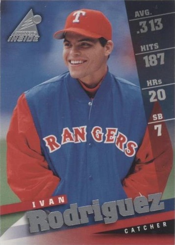 1998 Pinnacle Inside - Ivan Rodriguez #7