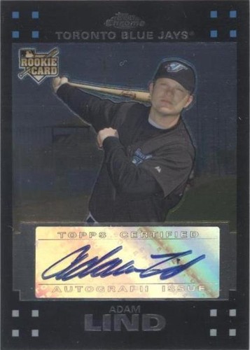 2007 Topps Chrome - Adam Lind #343
