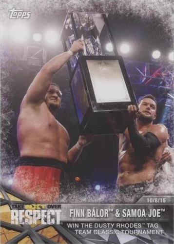 2017 Topps WWE NXT - Finn Balor Samoa Joe #5