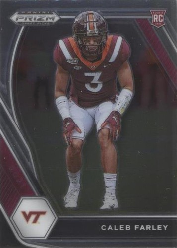 2021 Panini Prizm Draft Picks Caleb Farley #138