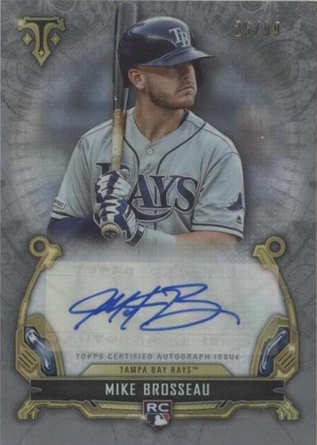 2020 Topps Triple Threads - Michael Brosseau #RAC-MB