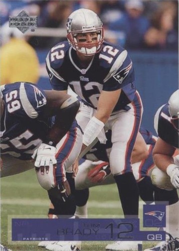 2002 Upper Deck Tom Brady #98