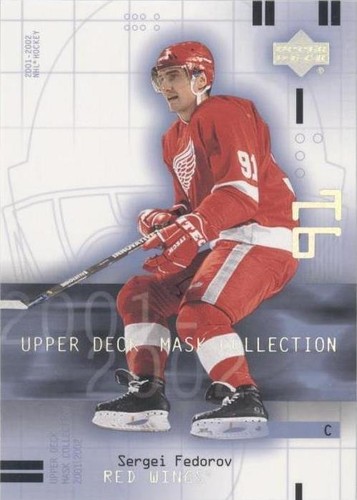 2001-02 Upper Deck Mask Collection - Sergei Fedorov #35