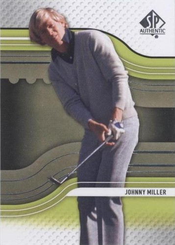 2012 SP Authentic - Johnny Miller #7