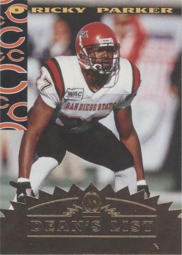 1997 Score Board Rookies Ricky Parker #23