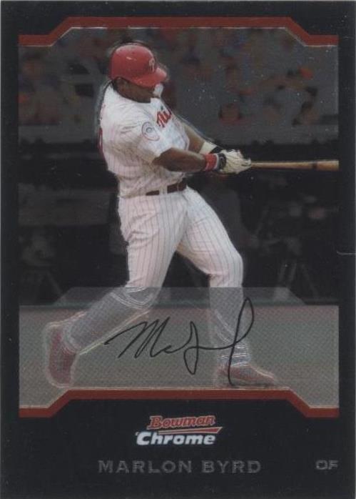 Bowman Chrome 2004 - Marlon Byrd #114