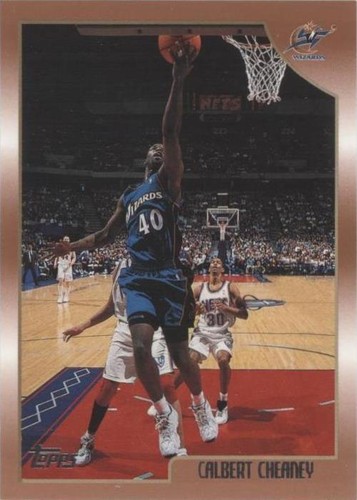 1998-99 Topps - Calbert Cheaney #114