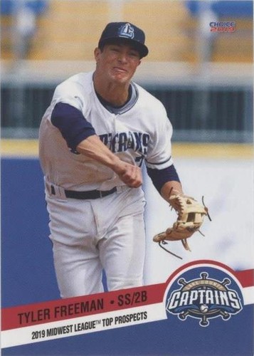 2019 Choice Midwest League Top Prospects - Tyler Freeman #21