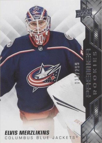 2019-20 Upper Deck Premier - Elvis Merzlikins #57