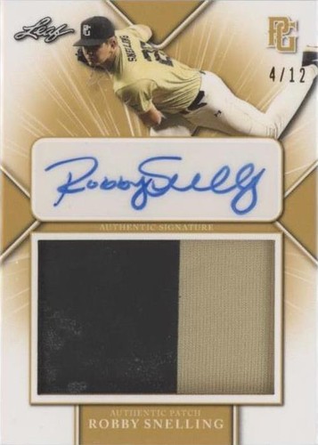 2021 Leaf Perfect Game National Showcase - Robby Snelling #PA-RS1