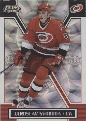 2002-03 Pacific Exclusive - Jaroslav Svoboda #32