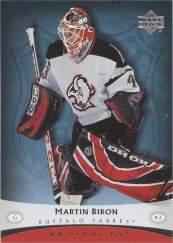 2005-06 Upper Deck Artifacts - Martin Biron #12