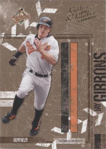 2004 Donruss Leather & Lumber - Jay Gibbons #20