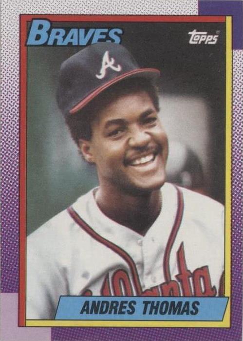 1990 Topps - Andres Thomas #358