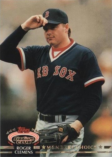 1992 Topps Stadium Club - Roger Clemens #593