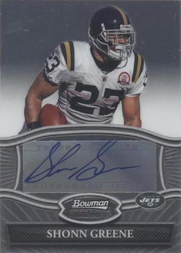 2010 Bowman Sterling Shonn Greene #BSA-SG