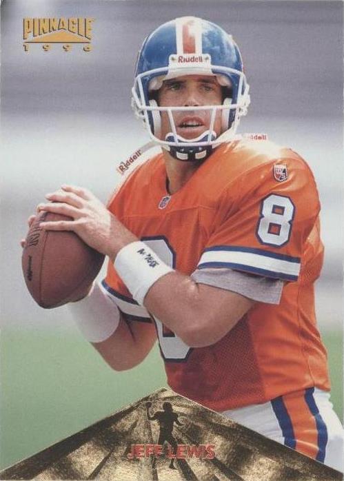 1996 Pinnacle Jeff Lewis #160