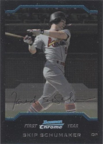 2004 Bowman Chrome - Skip Schumaker #185