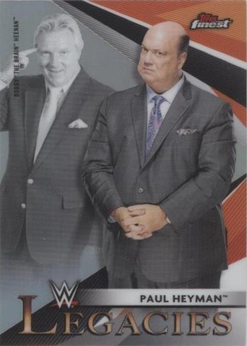 2021 Topps Finest WWE - Paul Heyman #L-17