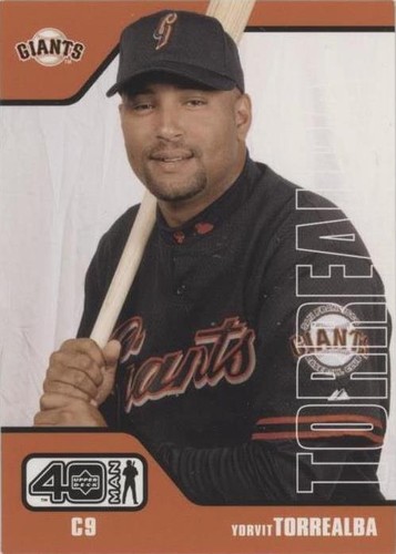 2002 Upper Deck 40 Man - Yorvit Torrealba #766