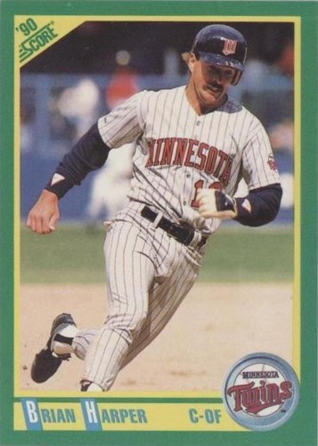 1990 Score - Brian Harper #189
