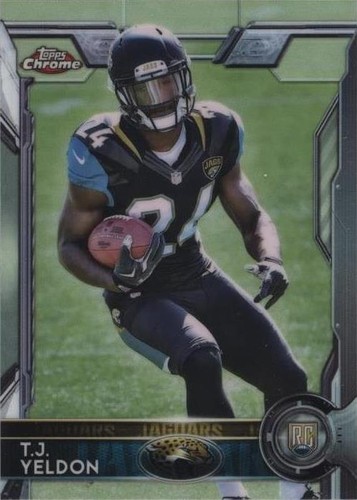 2015 Topps Chrome T. J. Yeldon #138