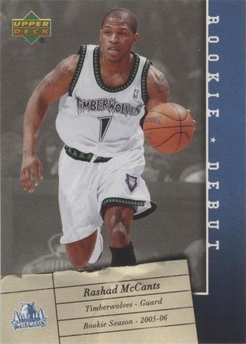 2006-07 Upper Deck Rookie Debut - Rashad McCants #55